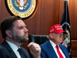 Trump and JD Vance vilify lawless Supreme Court justices over tariff ruling